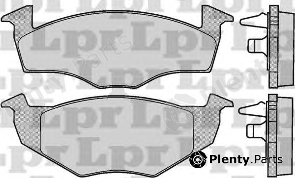  LPR part 05P667 Brake Pad Set, disc brake