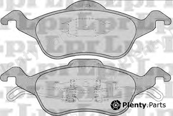  LPR part 05P696 Brake Pad Set, disc brake