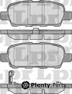  LPR part 05P857 Brake Pad Set, disc brake