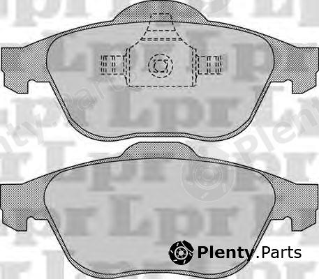  LPR part 05P898 Brake Pad Set, disc brake