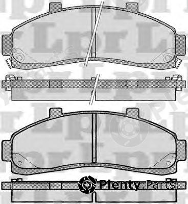  LPR part 05P989 Brake Pad Set, disc brake