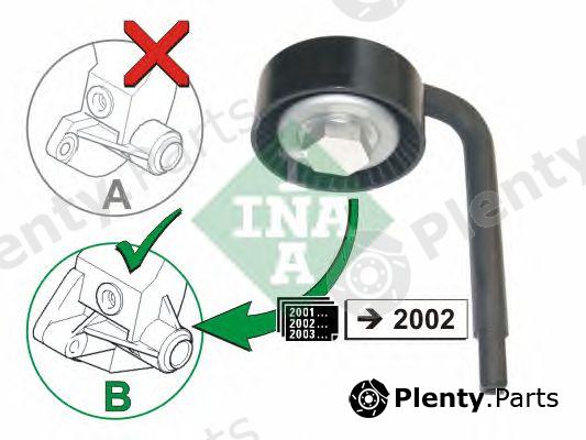  INA part 531079010 Tensioner Pulley, v-ribbed belt