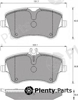  ROULUNDS BRAKING part 690581 Brake Pad Set, disc brake