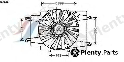  AVA QUALITY COOLING part AI7506 Fan, radiator