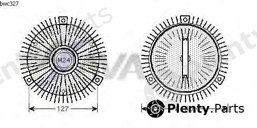  AVA QUALITY COOLING part BWC327 Clutch, radiator fan