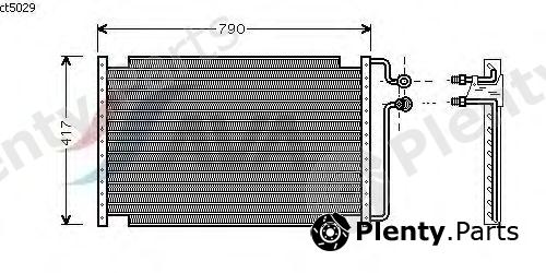  AVA QUALITY COOLING part CT5029 Condenser, air conditioning