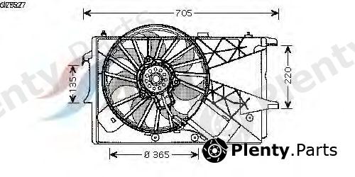  AVA QUALITY COOLING part OL7527 Fan, radiator