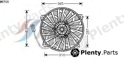  AVA QUALITY COOLING part PE7530 Fan, radiator