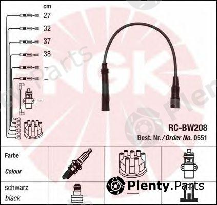  NGK part 0551 Ignition Cable Kit