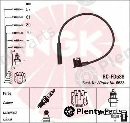  NGK part 0633 Ignition Cable Kit