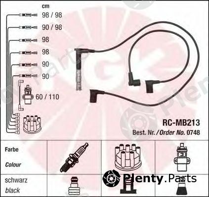  NGK part 0748 Ignition Cable Kit