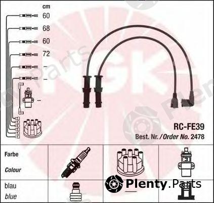  NGK part 2478 Ignition Cable Kit