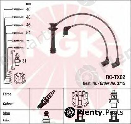  NGK part 3715 Ignition Cable Kit