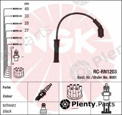  NGK part 4081 Ignition Cable Kit