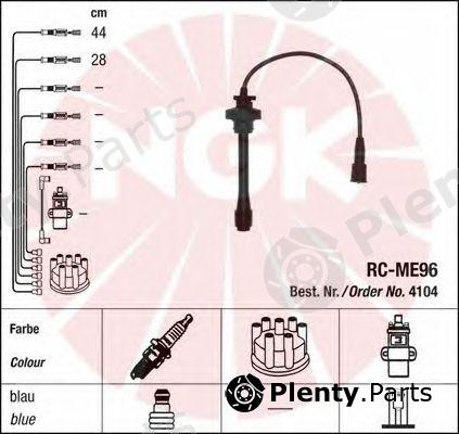  NGK part 4104 Ignition Cable Kit