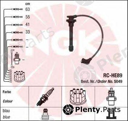  NGK part 5049 Ignition Cable Kit