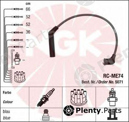  NGK part 5071 Ignition Cable Kit