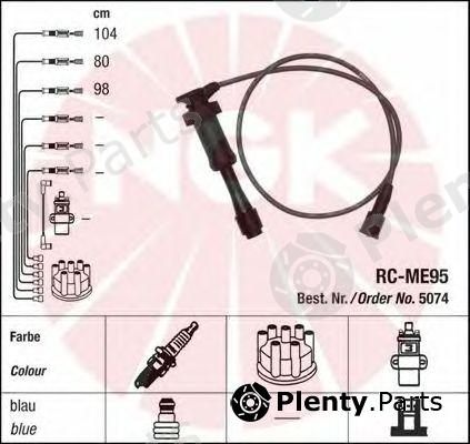  NGK part 5074 Ignition Cable Kit