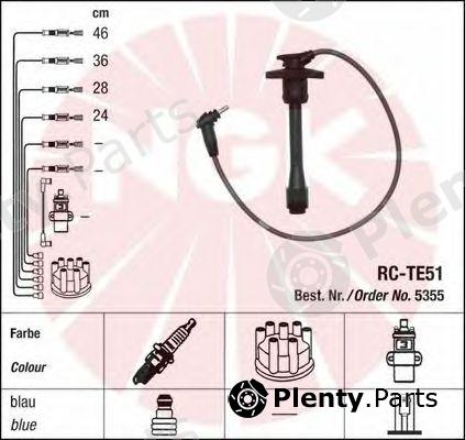  NGK part 5355 Ignition Cable Kit
