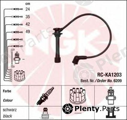  NGK part 6209 Ignition Cable Kit