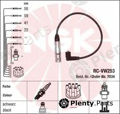  NGK part 7034 Ignition Cable Kit