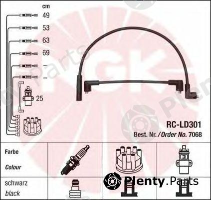  NGK part 7068 Ignition Cable Kit