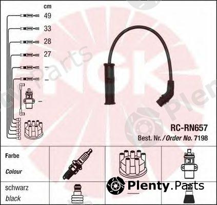  NGK part 7198 Ignition Cable Kit