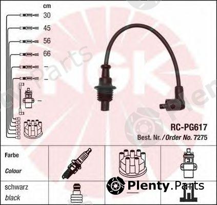  NGK part 7275 Ignition Cable Kit