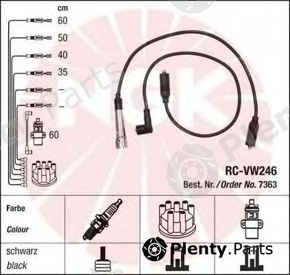  NGK part 7363 Ignition Cable Kit