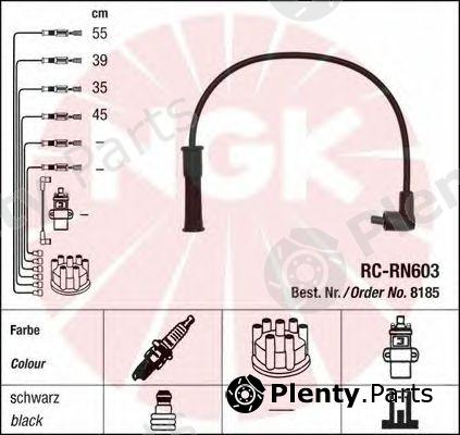  NGK part 8185 Ignition Cable Kit