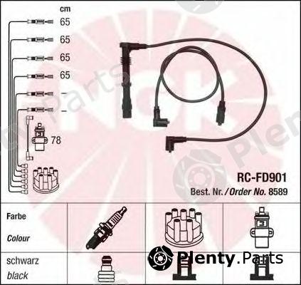  NGK part 8589 Ignition Cable Kit