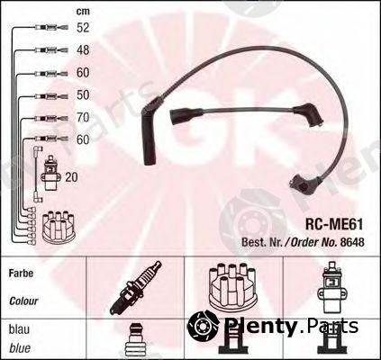  NGK part 8648 Ignition Cable Kit