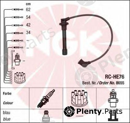  NGK part 8655 Ignition Cable Kit