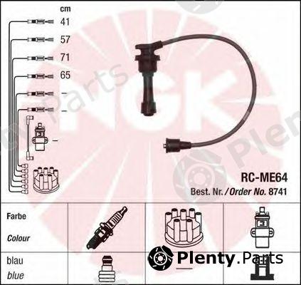  NGK part 8741 Ignition Cable Kit