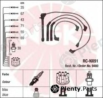 NGK part 9480 Ignition Cable Kit