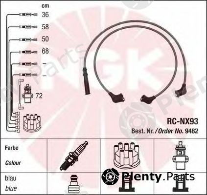  NGK part 9482 Ignition Cable Kit