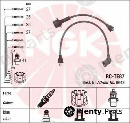  NGK part 9643 Ignition Cable Kit
