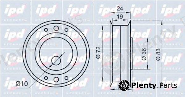  IPD part 14-0100 (140100) Tensioner Pulley, timing belt