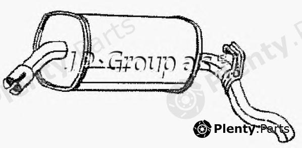  JP GROUP part OP-35064 (OP35064) End Silencer