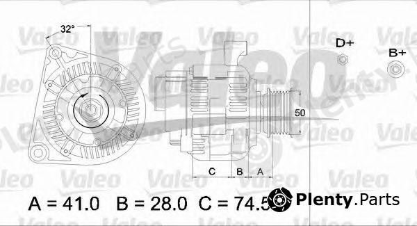  VALEO part 436700 Alternator
