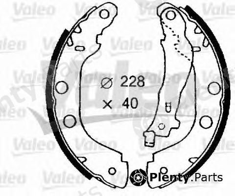 VALEO part 562638 Brake Shoe Set