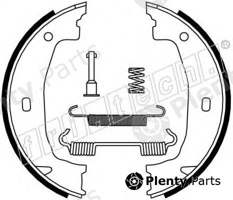  fri.tech. part 1019.028K (1019028K) Brake Shoe Set, parking brake
