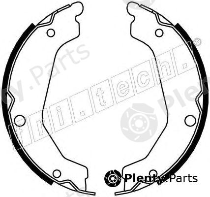  fri.tech. part 1046.219 (1046219) Brake Shoe Set, parking brake