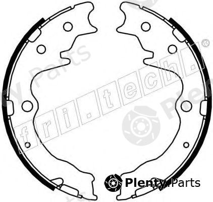  fri.tech. part 1049.163 (1049163) Brake Shoe Set, parking brake
