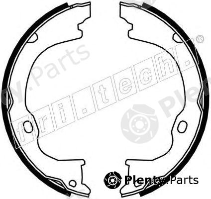  fri.tech. part 1088.238 (1088238) Brake Shoe Set, parking brake