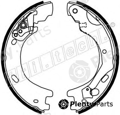  fri.tech. part 1092.313 (1092313) Brake Shoe Set, parking brake