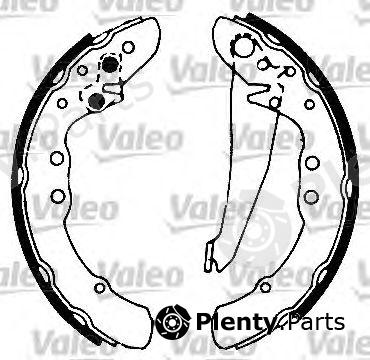  VALEO part 562081 Brake Shoe Set