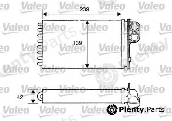  VALEO part 812115 Heat Exchanger, interior heating