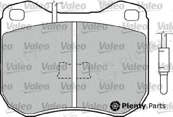  VALEO part 598178 Brake Pad Set, disc brake