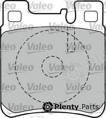  VALEO part 598617 Brake Pad Set, disc brake